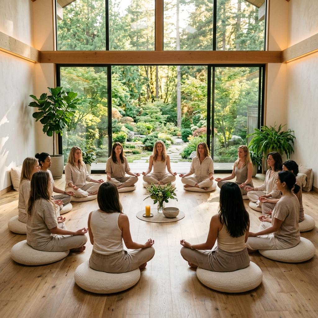 Group mindfulness meditation
